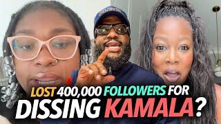 Content Creator Fannita Loses 400,000 Black Women Followers After Speaking Against Kamala Harris 