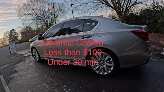 Ceramic coat done easy and inexpensive - dbk mobile detailing