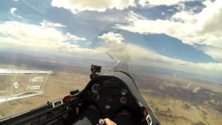 Glider Flies 750km Task Over Crazy Scary Utah Colorado Moonscape