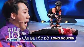 "Siêu nhí tốc độ" Long Nguyên gây "thót tim" Trấn Thành, Trúc Nhân l Siêu Tài Năng Nhí