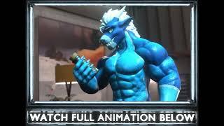 Monster Muscle Growth Transformation Animation