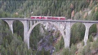 Flugaufnahme vom Wiesener Viadukt