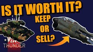 War Thunder Is the CRAFTING EVENT WORTH IT? Is it better to SELL IT or KEEP IT?