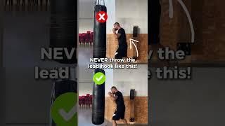 Avoid this common mistake when throwing a lead hook!