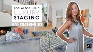 Luxury Home Staging in Los Altos Hills | Encore Staging Services Home staging before & after