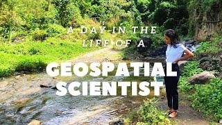 VLOG| WHAT ON EARTH IS A GEOSPATIAL SCIENTIST? A WORK DAY IN MY LIFE | GabxCaroline