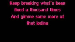 Icon For Hire- Iodine Lyrics
