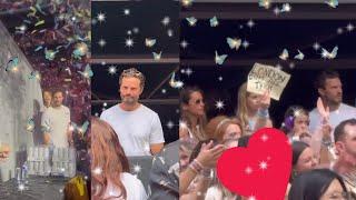 ️ NEW! JAMIE DORNAN AND AMELIA WARNER WITH THEIR DAUGHTERS AT THE TAYLOR SWIFT CONCERT 