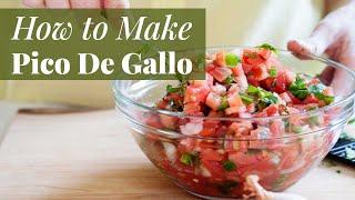 Easy Homemade Pico De Gallo