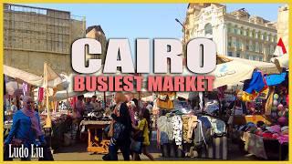 Lost in Cairo 's busiest market - Egypt 4K Immersive Travel