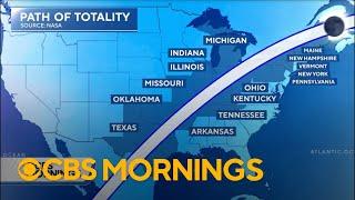 Solar eclipse maps, peak viewing times and everything else to know