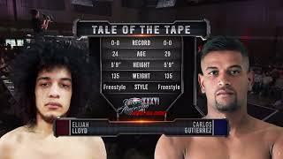 Elijah Lloyd vs Carlos Gutierrez Caged Aggression XXXVI “Bad Blood”