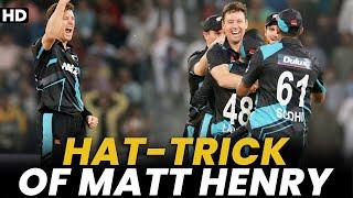 Historical Hat-Trick By Matt Henry | Pakistan vs New Zealand | 1st T20I 2023 | PCB | M2B2A