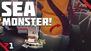 A Sea MONSTER ATTACKS The Iron Rig ! DREDGE Iron Rig DLC [E2]