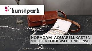 Schmincke HORADAM Aquarellkasten mit Ledertasche - Produktvorstellung