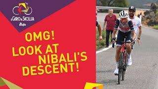 A downhill riding lesson from Vincenzo Nibali | 2021 Il Giro di Sicilia EOLO