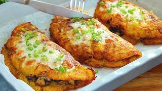 Crispy potatoes with a juicy filling. I can eat this every day. Very tasty!