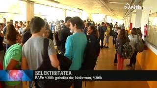 EAEn %98k gainditu du selektibitatea