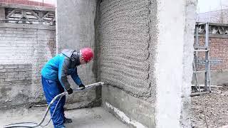 Plastering machine