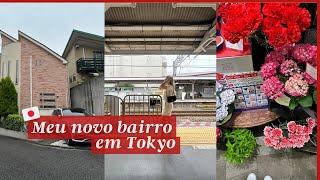 Estamos morando em Tokyo! Tour pelo novo bairro 