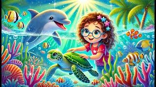 Bedtime Story : Bet's Ocean Adventures A Magical Journey with Sea Turtles and Dolphins  Animation