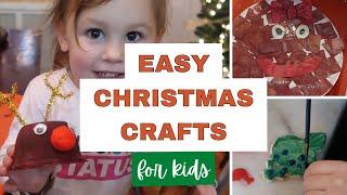 KIDS CHRISTMAS CRAFTS 2022 // EASY CHRISTMAS CRAFTS FOR TODDLERS & PRESCHOOLERS