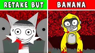 Incredibox Sprunki: Retake But BANANA I Normal vs Horror Version (NEW MOD)