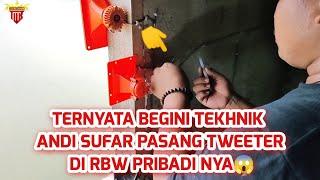 TERUNGKAP TEKNIK ANDI SUFAR MEMASANG TWITTER DI RBW PRIBADI, JANGAN SAMPAI TIDAK NONTON 