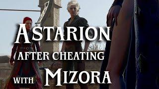 Astarion's NEW dialogue after cheating with MIZORA | Patch 7 | Baldurs Gate 3