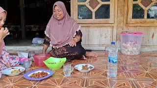 masak cumi pedas dsn tumis kambang turi