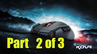 ROCCAT KOVA Gaming Mouse Unboxing and Review Part 2 of 3