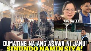 DUMATING NA ANG ASAWA NI JANU! SINUNDO NA NAMIN SIYA