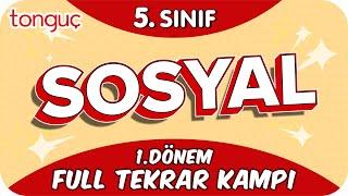 5. Sınıf Sosyal 1. Dönem Full Tekrar  #2024