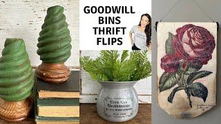 Thrift Flips for Profit | Goodwill Bins Thrift Flips | Wood, Metal, and Paper DIY Decor Ideas