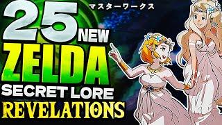 25 NEW Zelda: Tears of the Kingdom Master Works Lore and Secrets