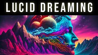 Lucid Dream & Experience Vivid Dreams | Lucid Dreaming Black Screen Binaural Beats REM Sleep Music