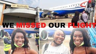 MY FLIGHT FROM BENIN TO LAGOS| I missed my flight| Travel vlog| Travel with me