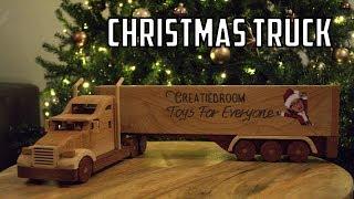 How To Make The Coca Cola Christmas Truck Out of Wood - Wooden Creations