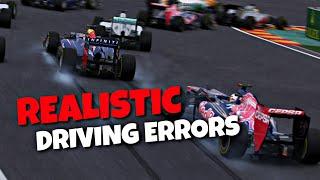 F1 REALISTIC DRIVER ERRORS #2