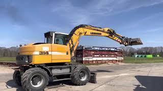 Liebherr A314 Litronic Wheel Excavator - Year: 2007 (Refnr. BM3832)