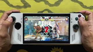 Guilty Gear Strive - Asus Rog Ally (pc handheld)