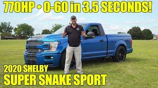 770HP 2020 Shelby Super Snake Sport F150 Review, Exhaust, Details, Walkaround, How to Buy!