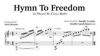 Corey Butler plays Hymn To Freedom