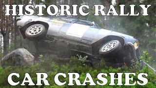 Historic Rally Cars Crash Compilation [HD]