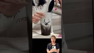รีวิว แก้น้ำ spiderman เปลี่ยนสี | ทิวลิป กัญญาภัค | tulip kunyapak