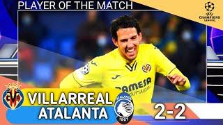 The Day Dani Parejo A touch of class in midfield: Villareal 2x2 Atalanta ▪︎U.C.L 2021/22 MOTM 