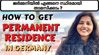 PR IN GERMANY 2022 | All About Permanent Residence in Germany | Malayalam Vlog | Eng CC