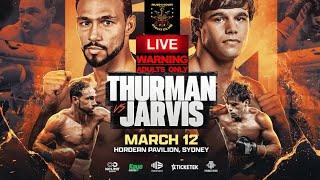 KEITH THURMAN VS BROCK JARVIS | LIVESTREAM | NO LIMIT BOXING | PREMIER BOXING CHAMPIONS | REACTION