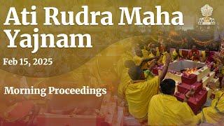 Ati Rudra Maha Yajnam | Feb 15, 2025 | Morning | Prasanthi Nilayam