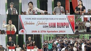 YMA RAMLAITUI BRANCH GODEN JUBILEE LUNGPHUN HAWN || 26th Sept.2024